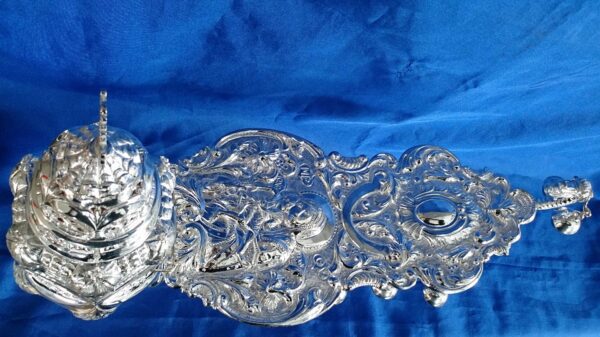 Ασημένιο Κατσίον ” Η Παναγία”